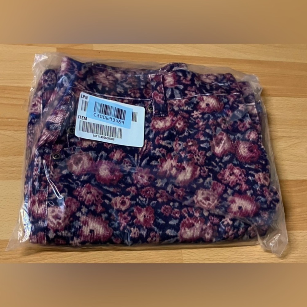 LOVESHACKFANCY Textured Floral Pink Multi Skirt (lightweight) Size 10 - Picture 5 of 8